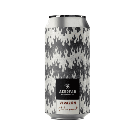Brasserie Aerofab Virazon – Bière Stout au Piment