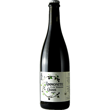 Brasserie Ammonite Vendange Cassis 2023 – Bière de fermentation spontanée