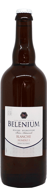 Brasserie Belenium Blanche Numéro 3 75cl