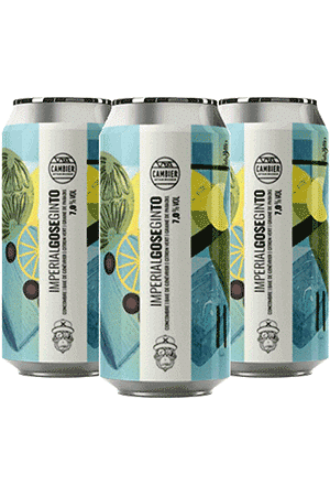 Brasserie Cambier Bière Gose façon Ginto – Coffret 6 canettes