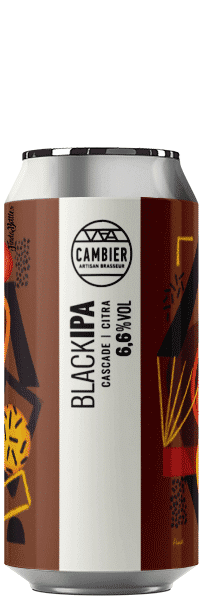 Brasserie Cambier Black IPA – Cascade, Talus & Citra