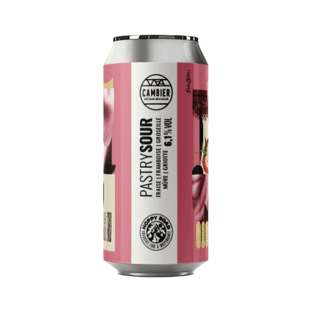Brasserie Cambier Pastry Sour – Bières aux fruits rouges – Collab Hoppy Road