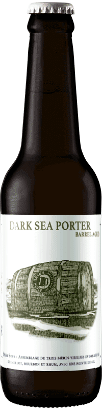 Brasserie du Grand Paris Dark Sea Porter – Bière Sour élevée en fûts de Merlot, Bourbon et Rhum