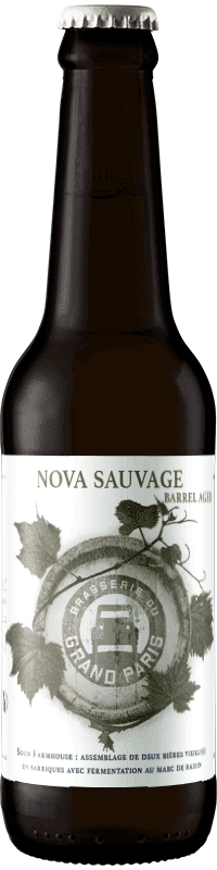 Brasserie du Grand Paris Nova Sauvage – Sour Farmhouse avec Marc de Raisins