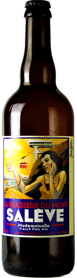 Brasserie du Mont Salève Mademoiselle – IPA aux houblons français 75cl