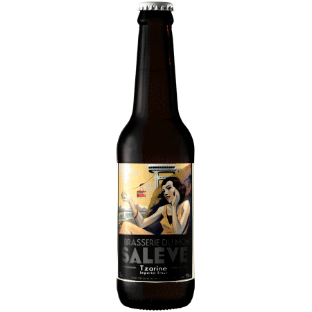 Brasserie du Mont Salève Tzarine – Bière Imperial Stout à la framboise