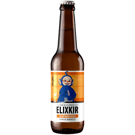 Brasserie Elixkir La Méthode douce – Bière Blanche à la mirabelle