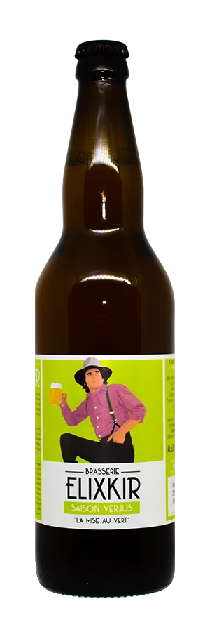 Brasserie Elixkir La Mise au Vert – Bière Saison Verjus 66cl
