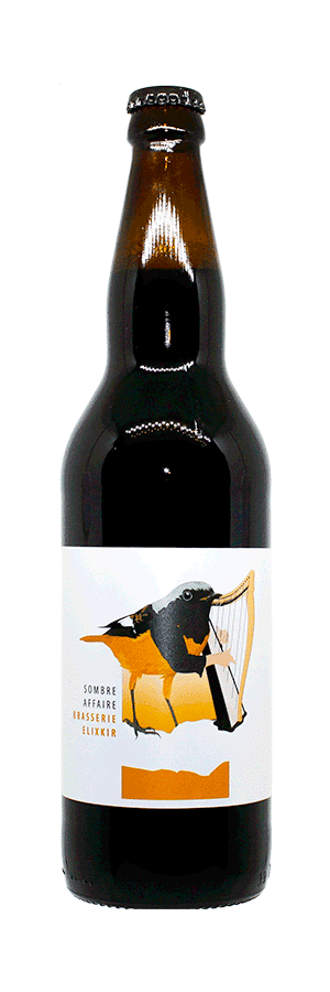 Brasserie Elixkir La Part Des Hommes #11 – La Sombre Affaire – Impérial Stout BA Cognac Bourbon