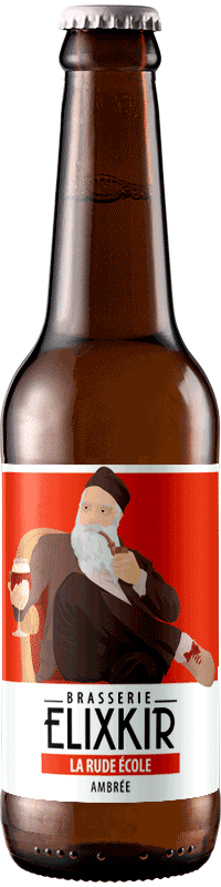 Brasserie Elixkir La Rude Ecole – Bière Ambrée – Amber Ale
