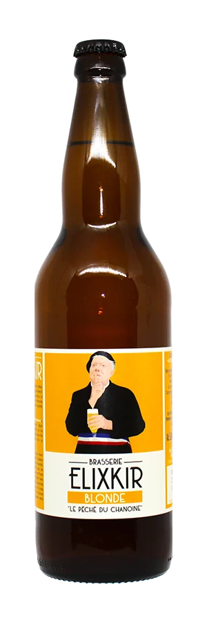 Brasserie Elixkir Le péché du Chanoine – Bière Blonde 66cl