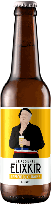 Brasserie Elixkir Le péché du Chanoine – Bière Blonde – Golden Ale