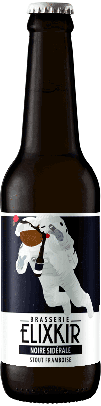 Brasserie Elixkir Noire Sidérale – Bière Stout à la Framboise