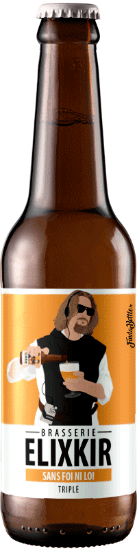 Brasserie Elixkir Sans foi ni loi – Bière Triple