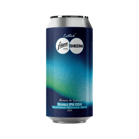 Brasserie Fauve Aurore de Sibérie – DIPA DDH Nelson Sauvin, Simcoe, NZ Cascade