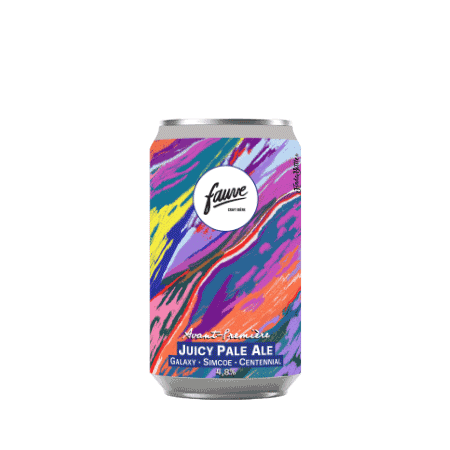 Brasserie Fauve Avant Première – Juicy Pale Ale Galaxy, Simcoe & Centennial