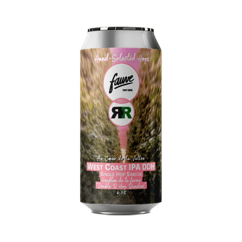 Brasserie Fauve Bière Au cœur de la vallée -West Coast IPA Simcoe