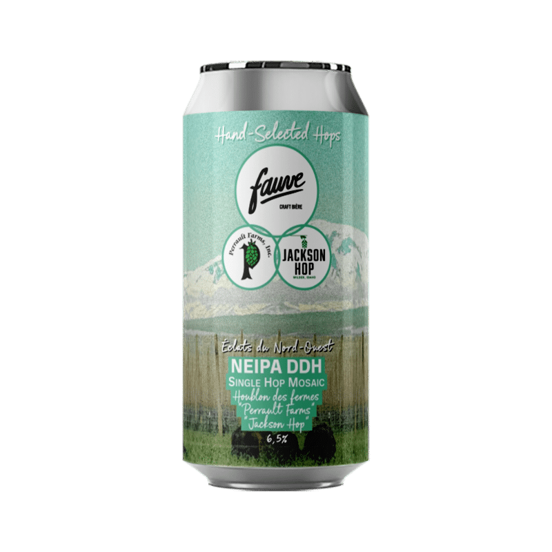 Brasserie Fauve Bière Éclats du Nord-Ouest – NEIPA Mosaic