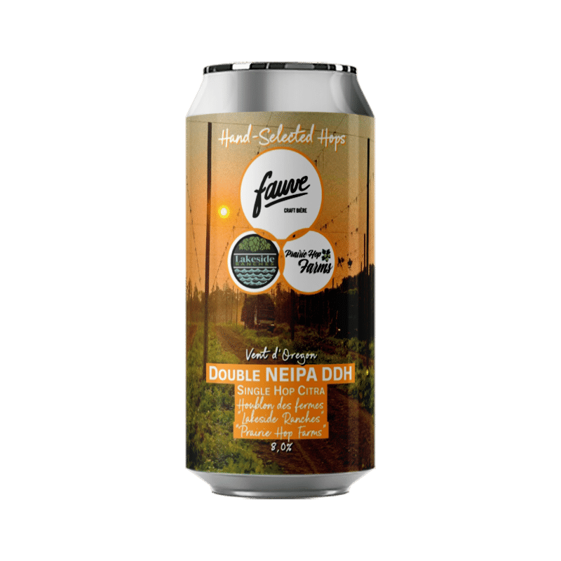 Brasserie Fauve Bière Vent d’Oregon – Double NEIPA Citra