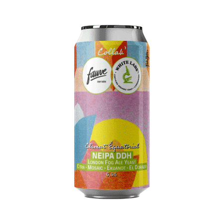 Brasserie Fauve Climat Equatorial – Neipa DDH Collab’ White Labs