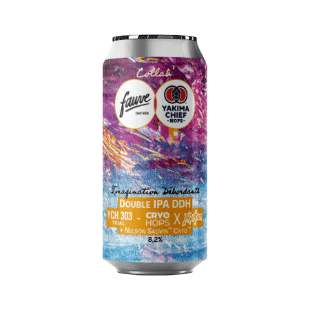 Brasserie Fauve Imagination Débordante – DIPA 303 Trial, Cryo Hops, Phantasm et Nelson Sauvin