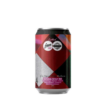 Brasserie Fauve J’en Repasse et des Meilleurs – Bière Imperial Stout à la Coco, Amande, Vanille, Erable & Cannelle