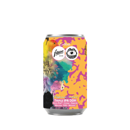 Brasserie Fauve L’Expérience Continue – Triple IPA DDH Cryo Pop, Citra, Simcoe, Mistral