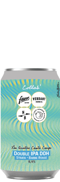 Brasserie Fauve Les Quatres Cents Coups – Double IPA DDH Strata & Barbe Rouge