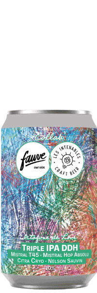 Brasserie Fauve Octogone du Love – Tipa DDH Collab les Intenables
