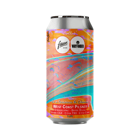 Brasserie Fauve On a Parcouru le Chemin – West Coast Pilsner Collab Wayfinder Beer