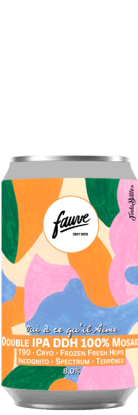 Brasserie Fauve Oui à ce qu’il Aime – Dipa 100% Mosaic