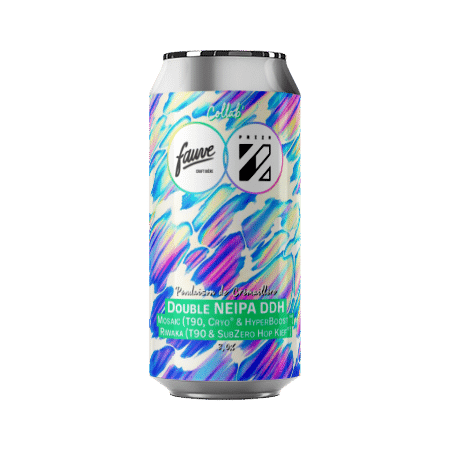 Brasserie Fauve Pendaison de Crémaillère – Double NEIPA DDH – Mosaic & Riwaka – Collab Prizm