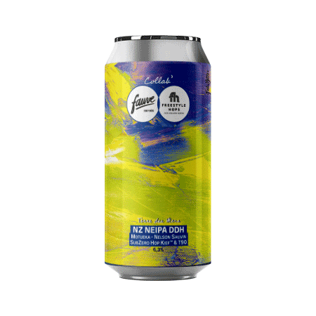 Brasserie Fauve Terre des mers – New Zealand Neipa DDH Motueka, Nelson Sauvin, Subzero