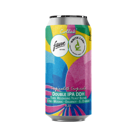 Brasserie Fauve Tropicalité Tropicale – DIPA DDH Citra & Mosaic Collab’ White Labs