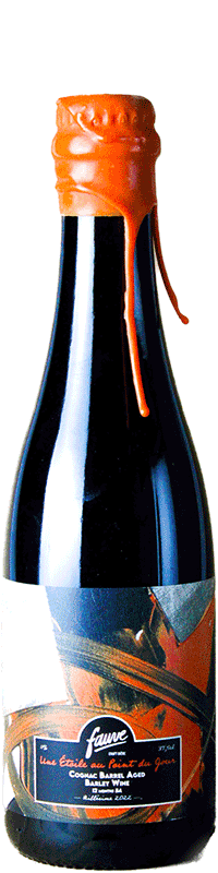 Brasserie Fauve Une Etoile au Point du Jour – Barley Wine Cognac BA 12 mois