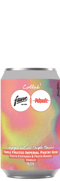 Brasserie Fauve Voyager est un Triple Plaisir – Triple Impérial Pastry Gose