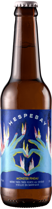 Brasserie Hespebay Monster Pineau – Barleywine – Bière de Seigle Pineau B.A.