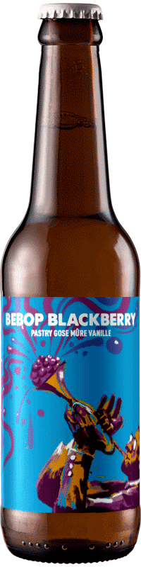 Brasserie Hoppy Road Be-Bop Blackberry – Pastry Gose Mûres et vanille