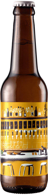 Brasserie Hoppy Road Belleville Remix – Sour gentiane, câpres et vin de noix.