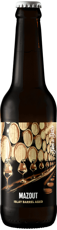 Brasserie Hoppy Road Mazout Barrel Aged Series – Islay (Laphroaig)