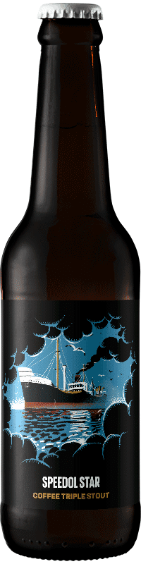 Brasserie Hoppy Road Speedol Star – Bière Triple Stout au café