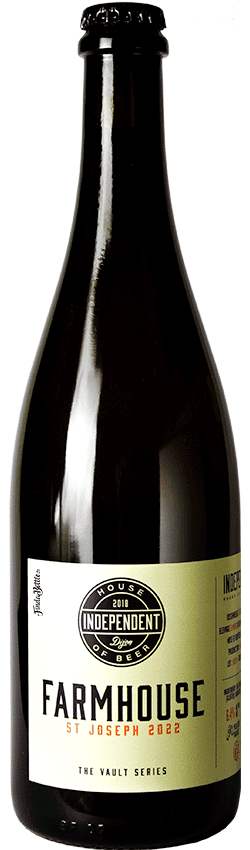 Brasserie Independent Farmhouse Barrel Aged – Assemblage élevé en demi-muit de St Joseph 2022