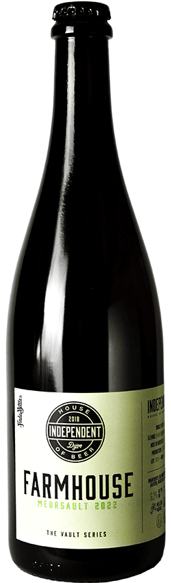 Brasserie Independent Farmhouse Barrel Aged – Bière elevée en fûts de Meursault 2022