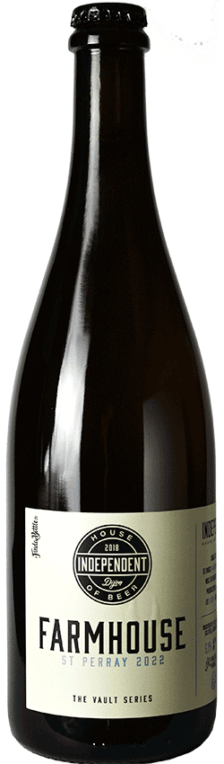 Brasserie Independent Farmhouse Barrel Aged -Bière elevée en fûts de Saint Péray 2022 37,5cl