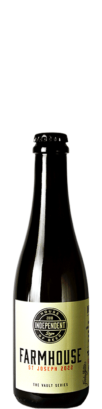Brasserie Independent Farmhouse Barrel Aged – Bière élevée en demi-muit de St Joseph 2022 37,5cl