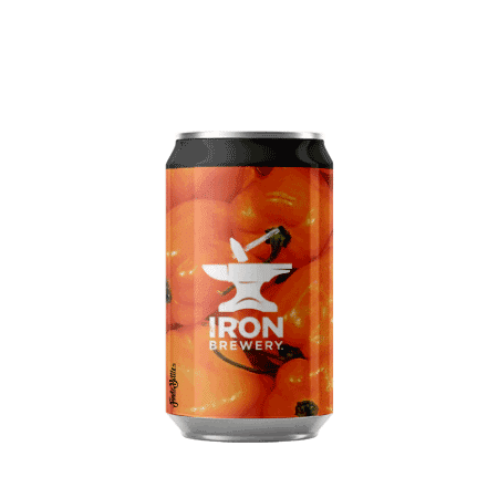 Brasserie Iron Bière Impérial Stout à la vanille et aux piments Habanero