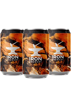 Brasserie Iron Double Brown Ale – Golden Milk – Coffret 6 canettes