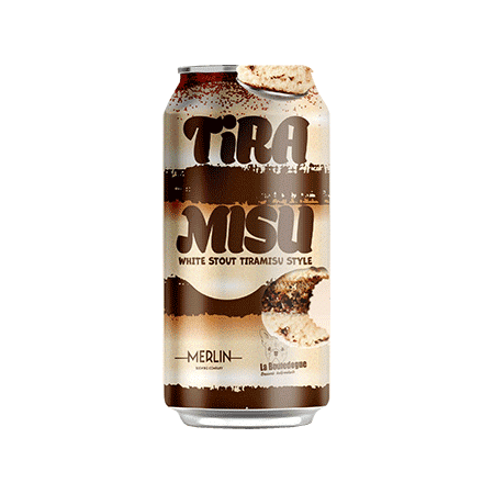 Brasserie La Bouledogue Bière de style White Stout en mode Tiramisu