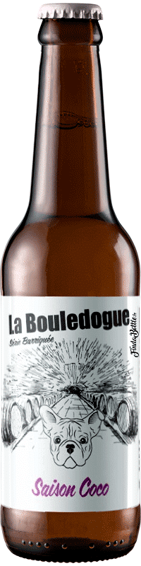 Brasserie La Bouledogue Série Barriquée – Bière Saison à la Coco