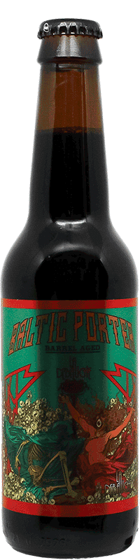 Brasserie La Débauche Baltic Porter Cognac XO – Baltic Porter élevé en barriques de Cognac